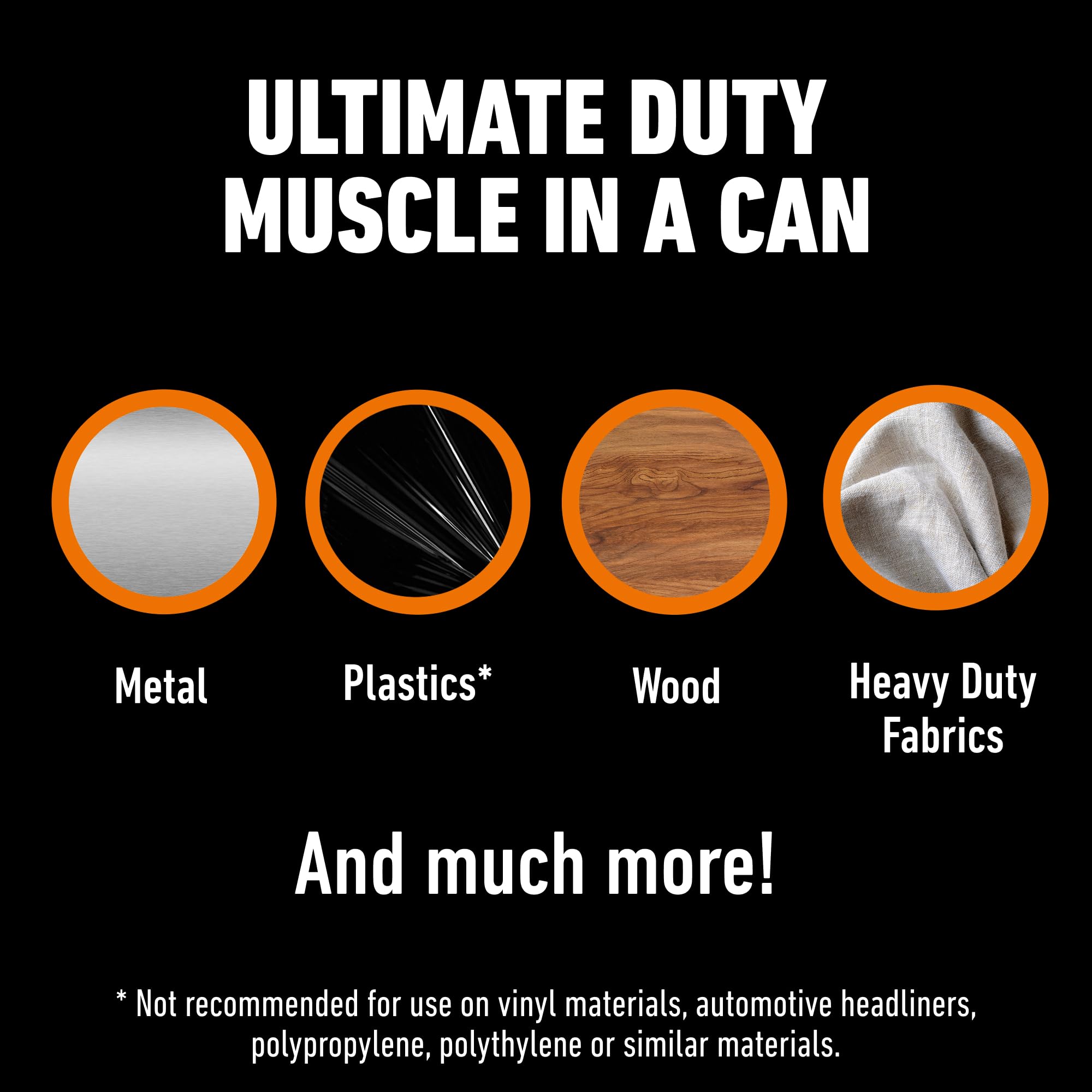 Gorilla Contact Adhesive Ultimate, 12.2oz Web Spray Adhesive, White, (Pack of 1) - Image 3