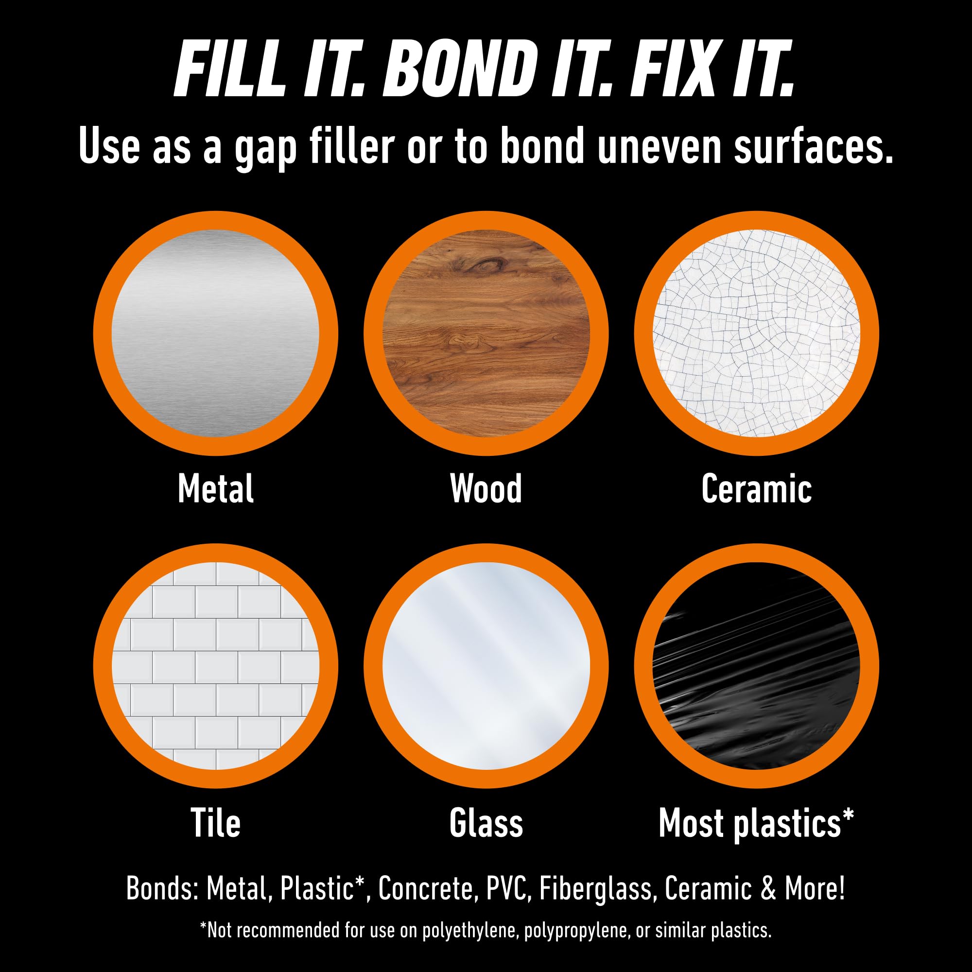 Gorilla Epoxy Ultimate, Waterproof, 10 Minute Set, Permanent Bond, Dries Black, 0.85oz Syringe (Pack of 1) - Image 3