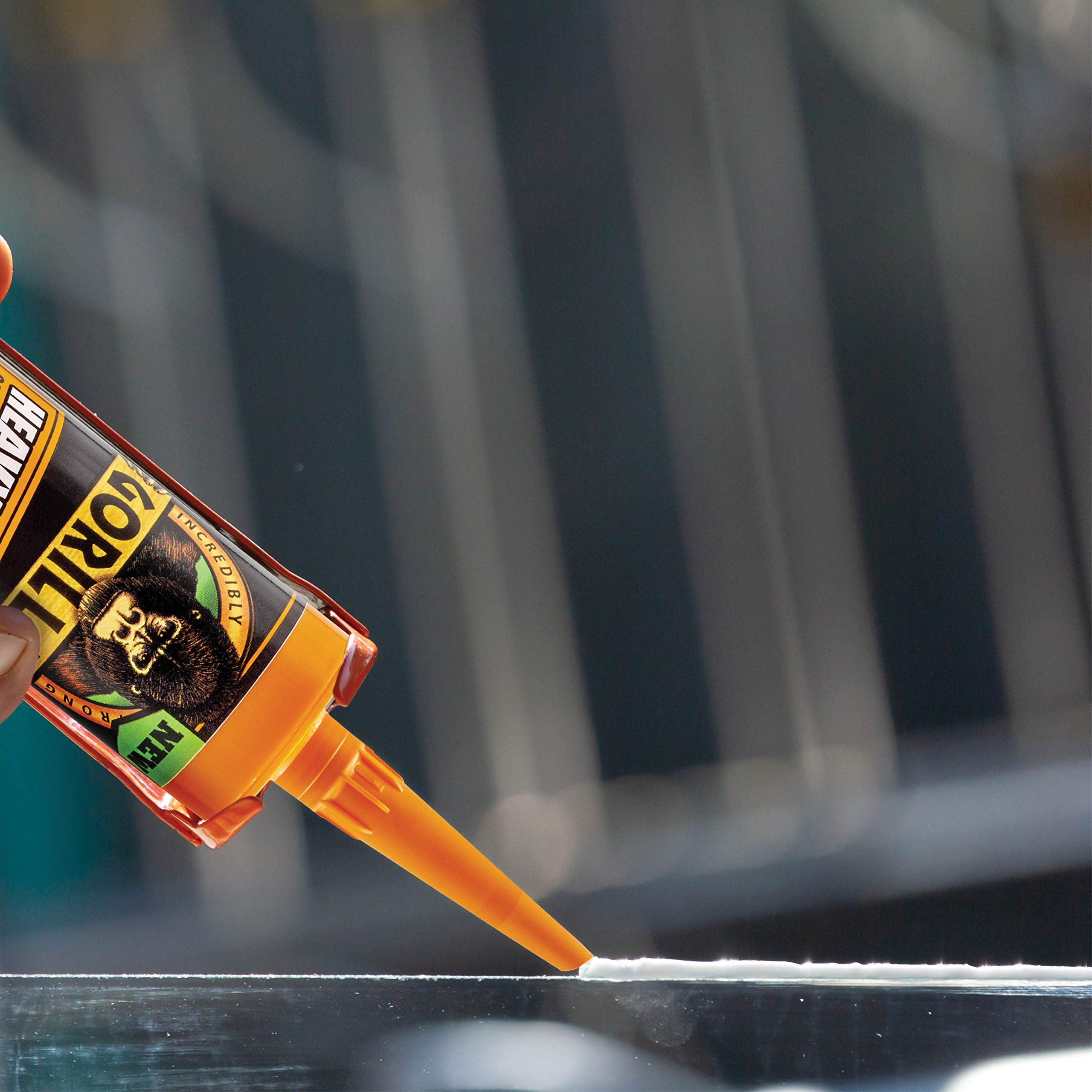 Gorilla Heavy Duty Ultimate Construction Adhesive, 9 Ounce Cartridge, White, (Pack of 1) - Image 4