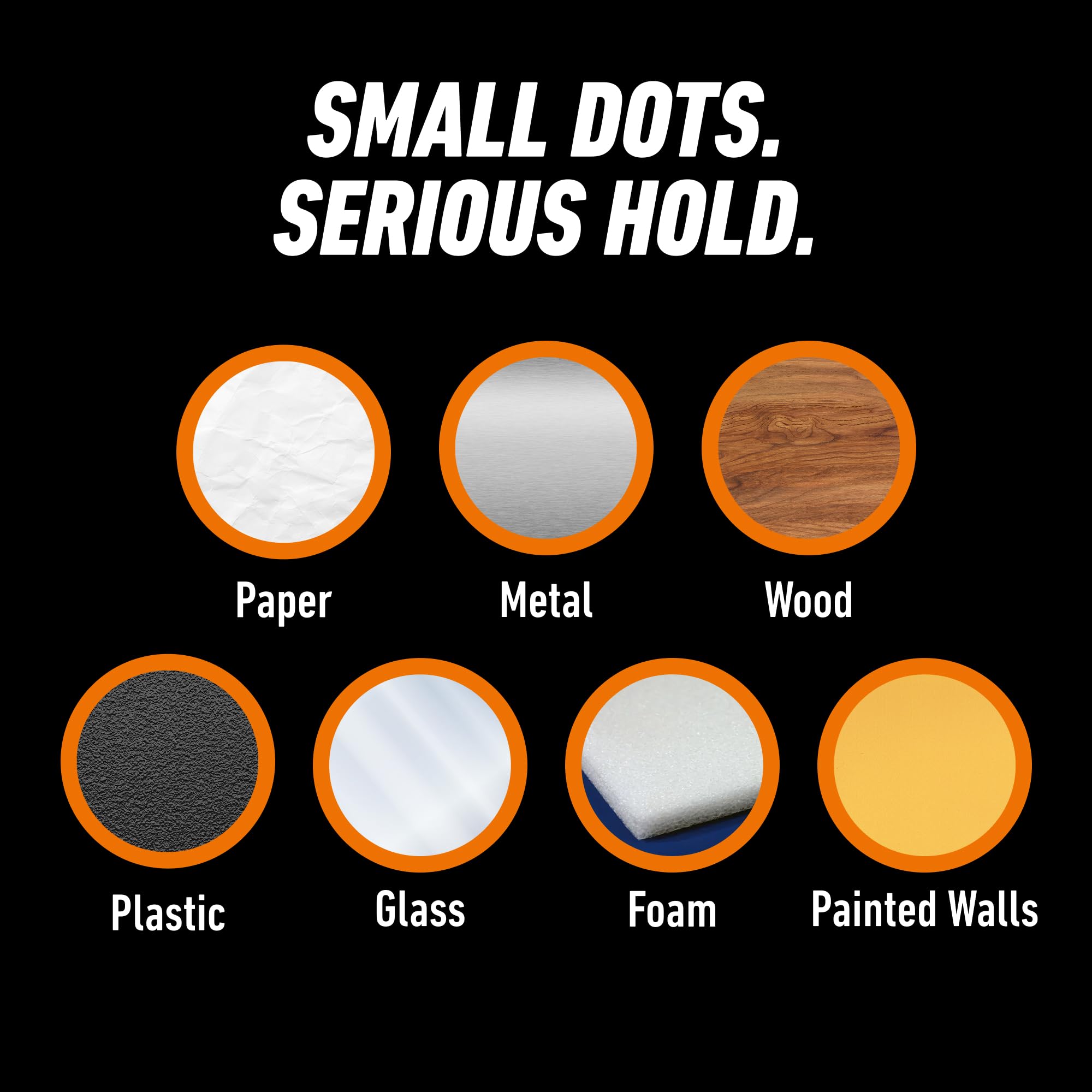 Gorilla Permanent Adhesive Dots, Double-Sided, Clear, 0.5" Diameter, 150 Pieces (Pack of 1) - No Mess, Photo Safe - Image 3