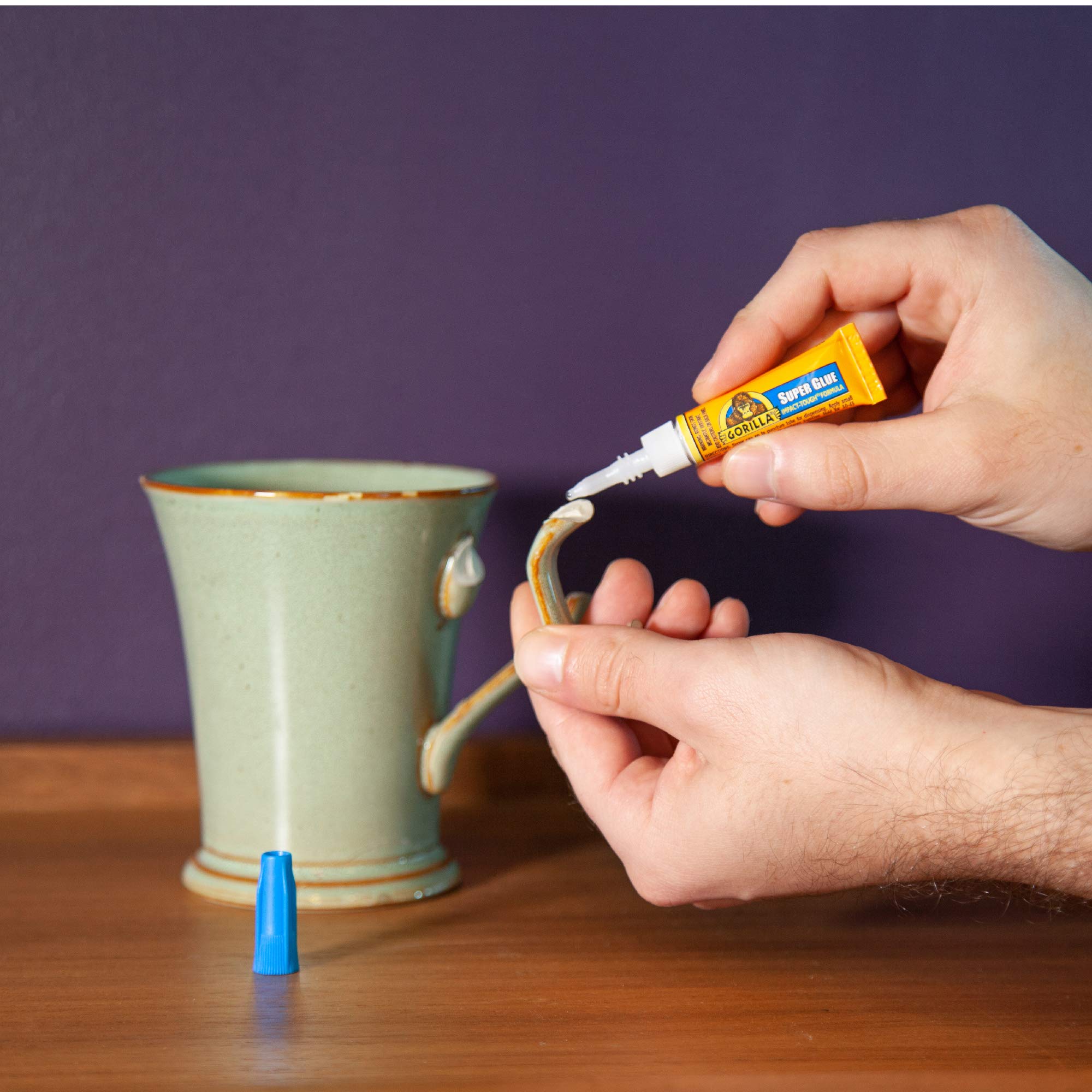 Gorilla Super Glue, Clear Glue, Four 3 Gram Tubes (Pack of 10) - All Purpose and Fast Setting for Projects and Repairs - Image 4