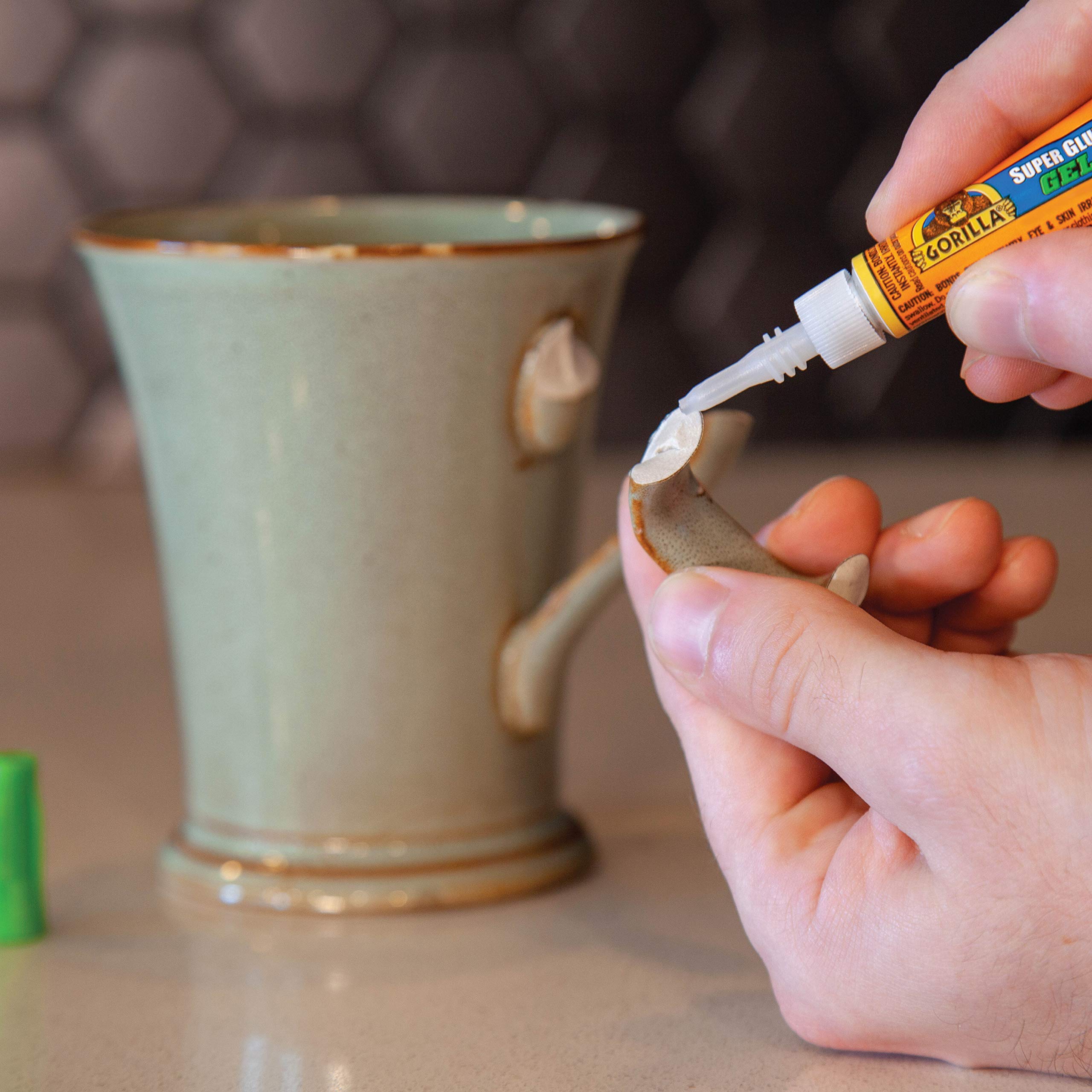 Gorilla Super Glue Gel, Clear Glue, Four 3 Gram Tubes (Pack of 10) - All Purpose and Fast Setting for Projects and Repairs - Image 5