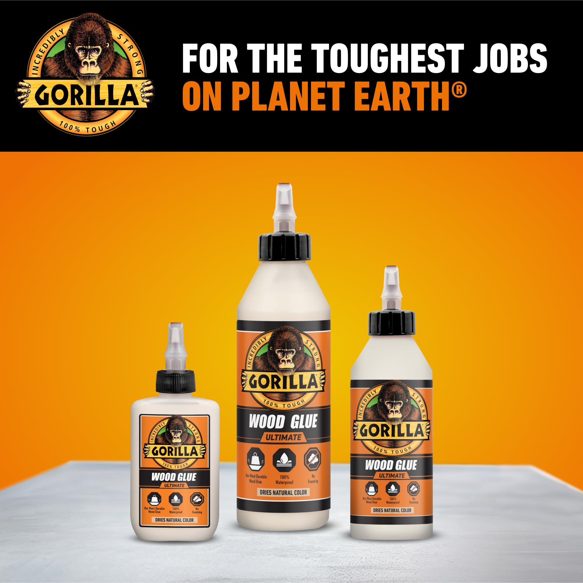 Gorilla Ultimate Waterproof Wood Glue, Natural Color, 18 oz (Pack of 1) – For Wood Working Projects and Repairs, Indoor & Outdoor - Image 7