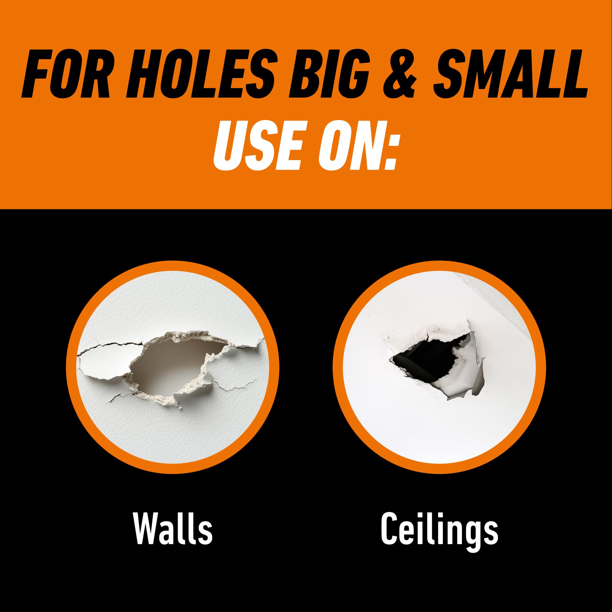 Gorilla Wall Repair Kit Featuring Gorilla Heavy Duty Wall Repair Spackling + Primer White - Image 3